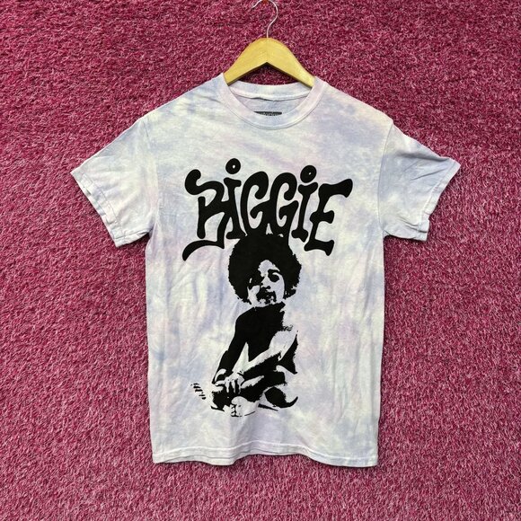 Notorious B.I.G Baby Biggie Lavender Tie Dye Small - Picture 1 of 4